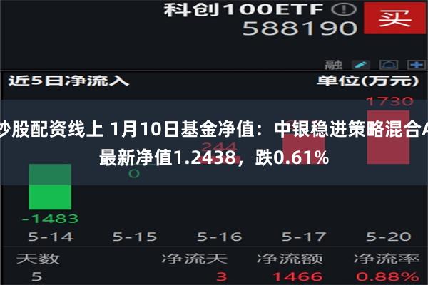 炒股配资线上 1月10日基金净值：中银稳进策略混合A最新净值1.2438，跌0.61%